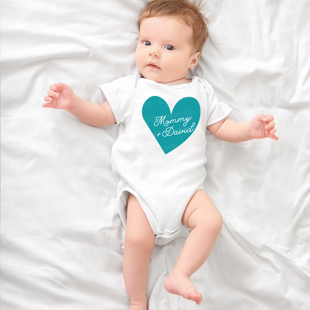 Personalized First Mother's Day Mommy and Baby Outfit | CWFamily62
