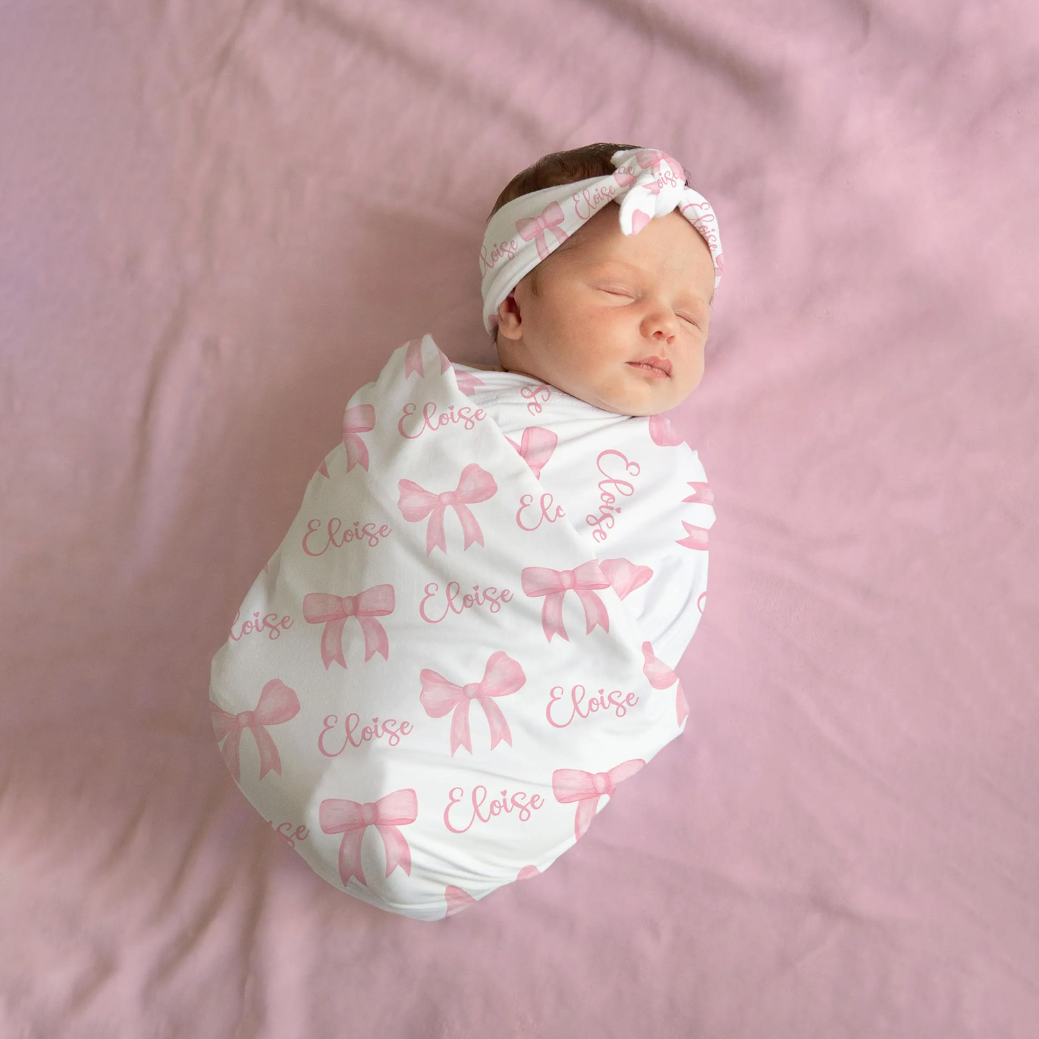 Personalized Baby Swaddle Blanket Set for Comfort & Unique | BBBlanket14