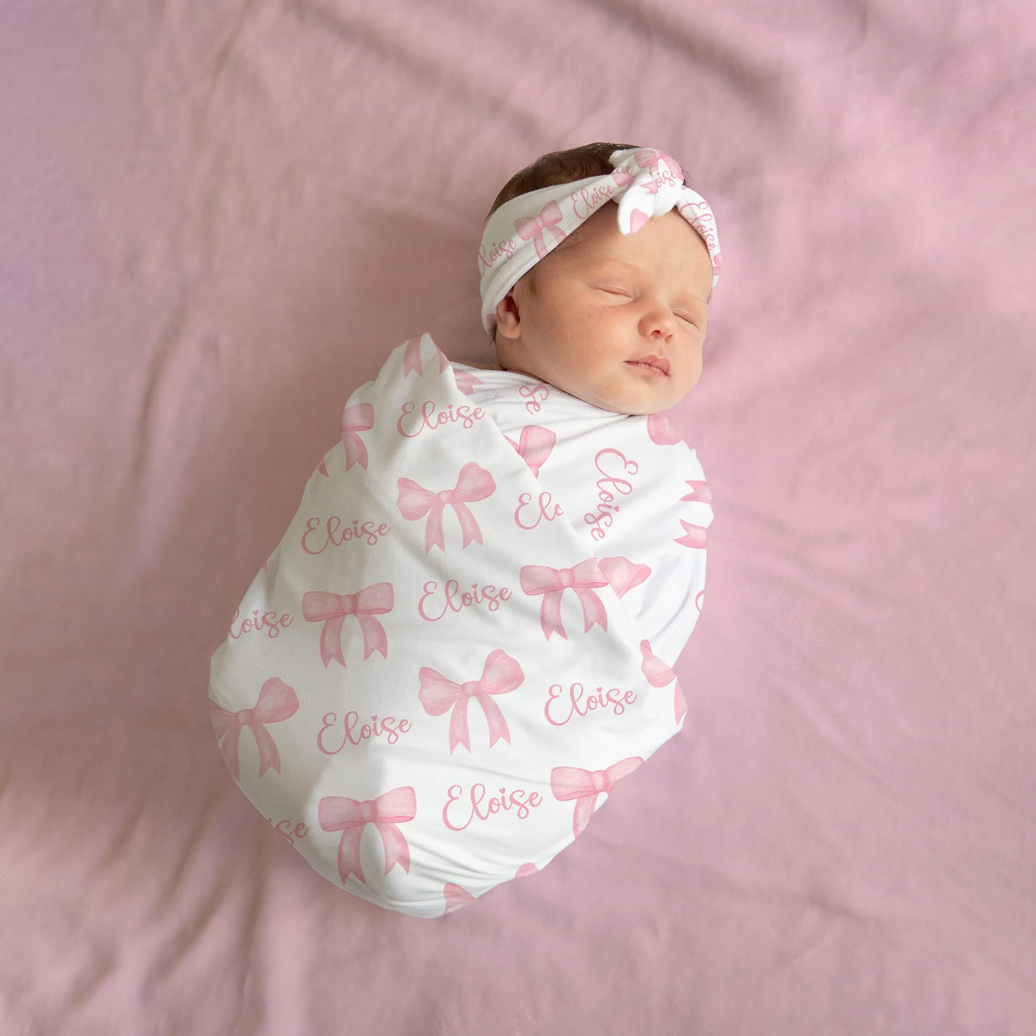 Personalized Baby Swaddle Blanket Set for Comfort & Unique | BBBlanket14