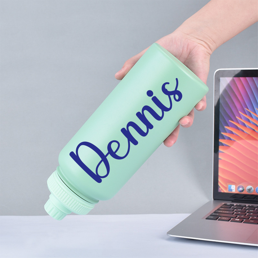 Personalised Stainless Steel 18oz/22oz/25oz/32oz Sports Water Bottles | YouBottle60