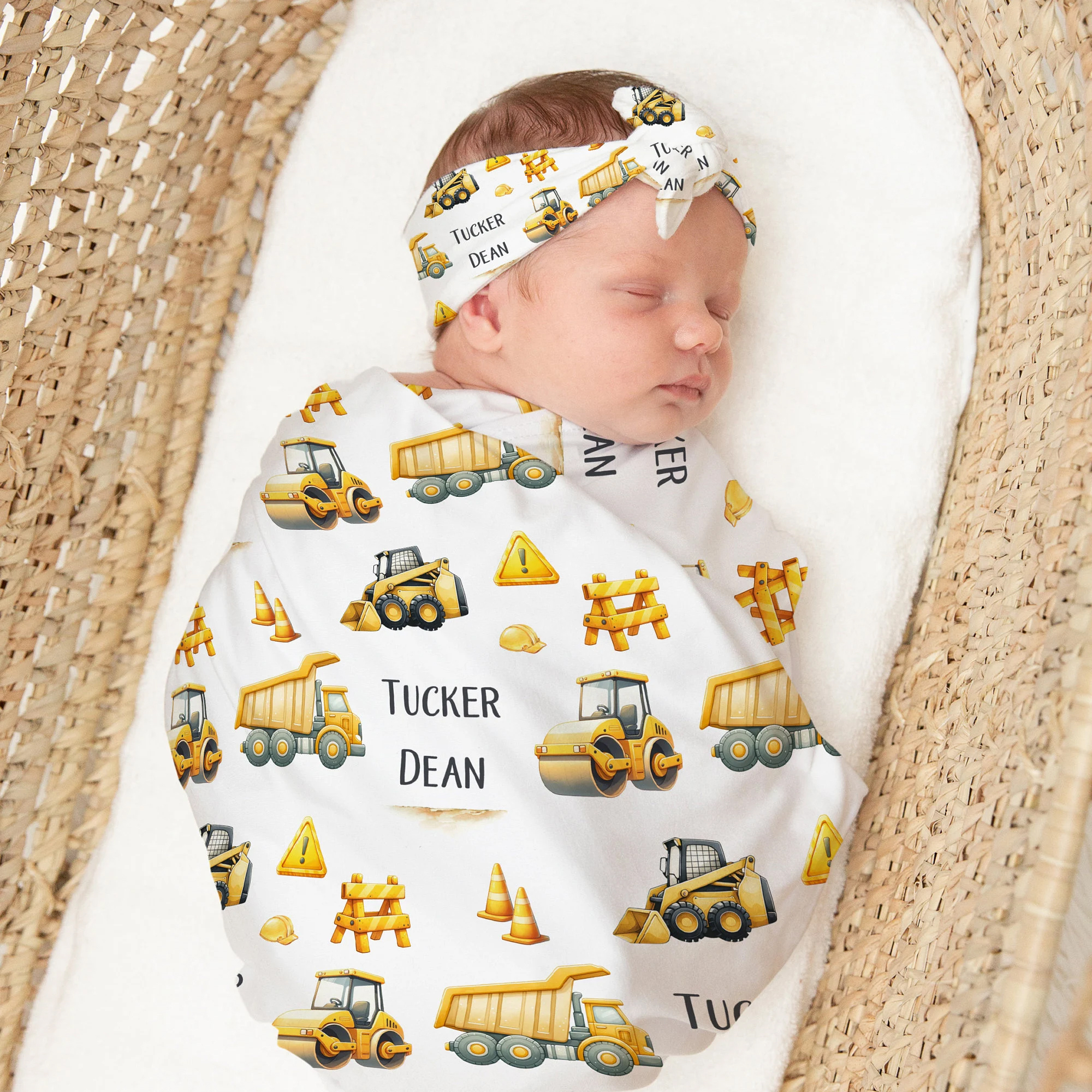 Personalized Baby Swaddle Blanket Set for Comfort & Unique | BBBlanket21