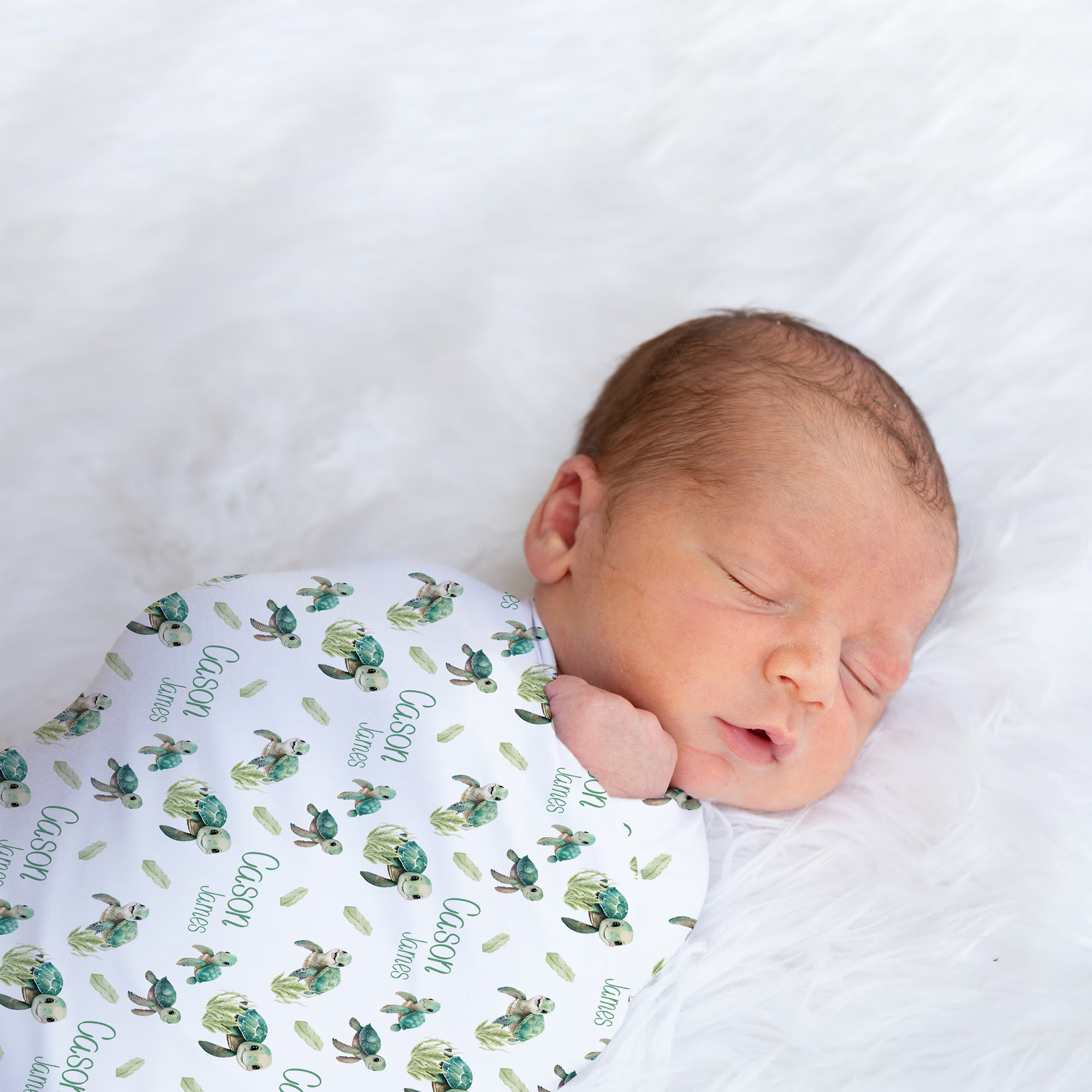 Personalized Baby Swaddle Blanket Set for Comfort & Unique | BBBlanket24