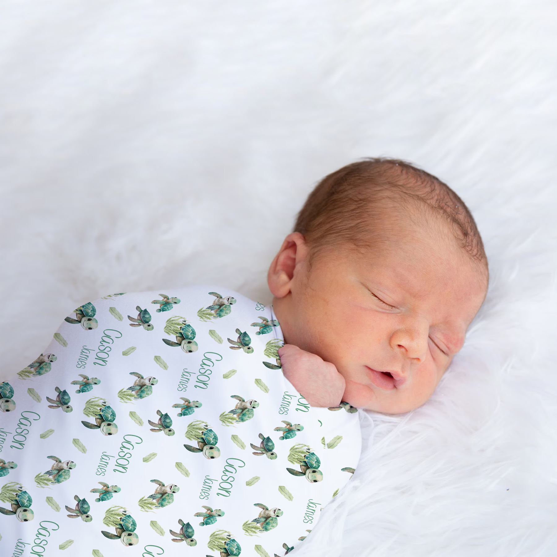 Personalized Baby Swaddle Blanket Set for Comfort & Unique | BBBlanket24