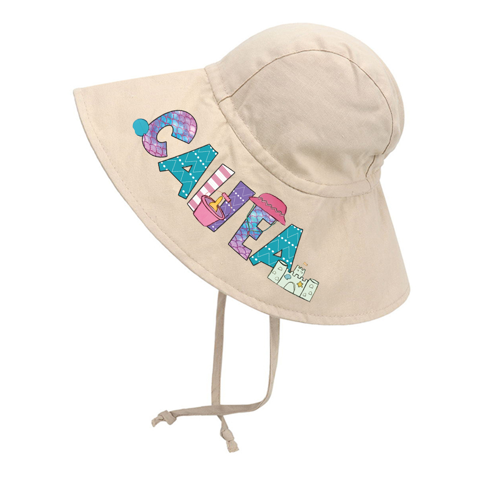 Personalized Cute Design Summer Bucket Hat for Comfort & Unique | CWBeach190