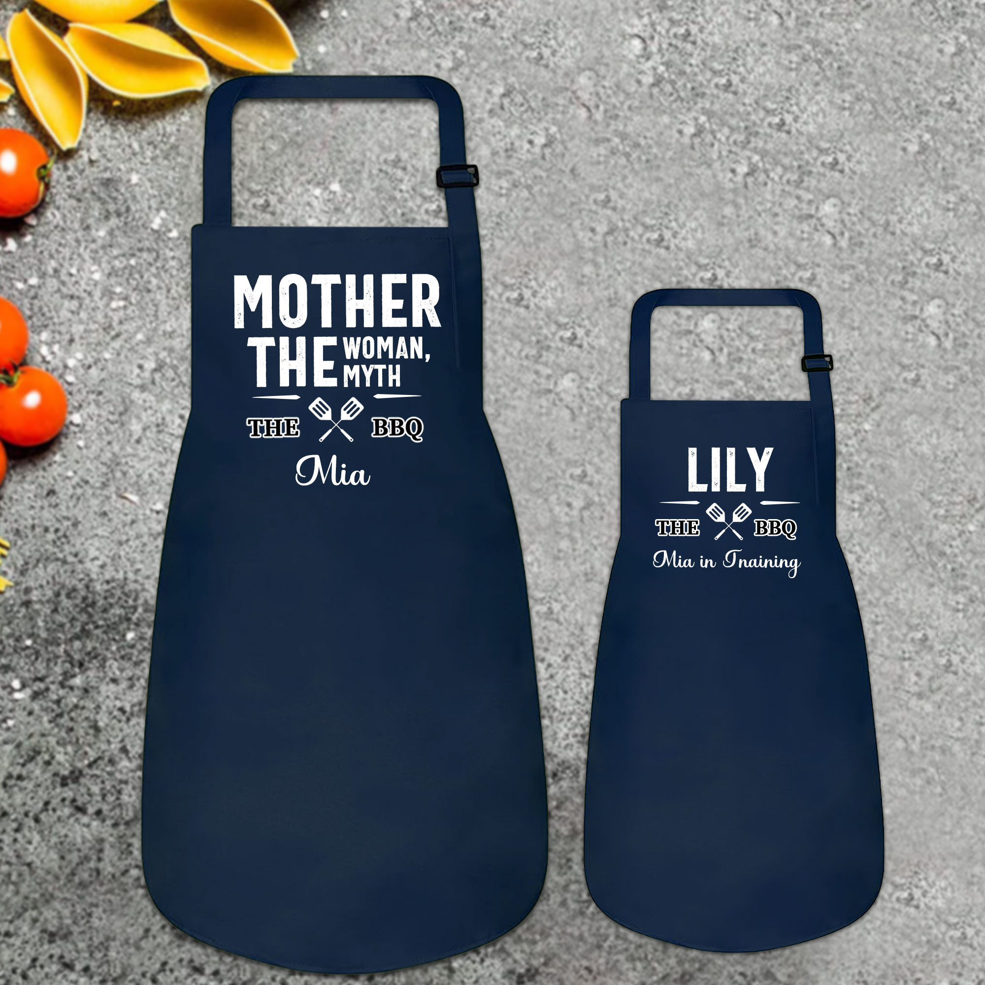 Personalised Multifunctional Waterproof Matching Family Apron | Apron3101