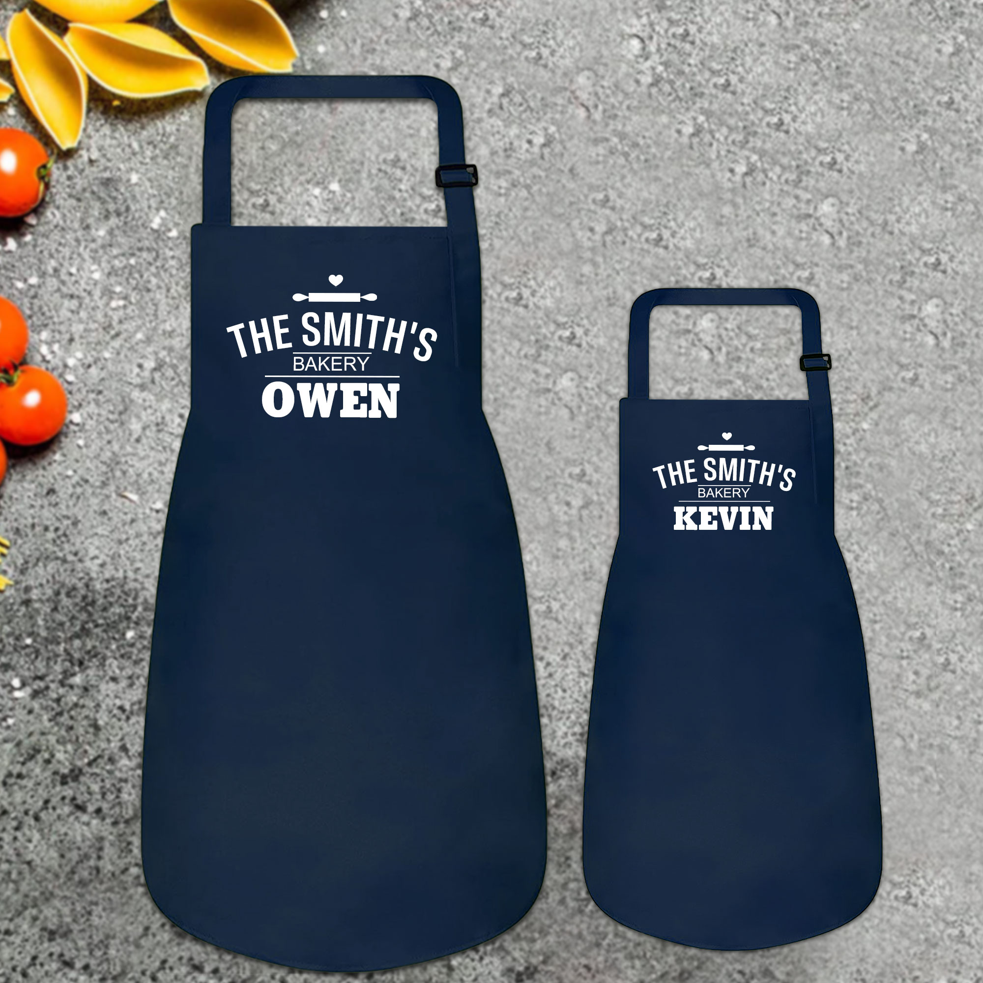 Personalised Multifunctional Waterproof Matching Family Apron | Apron33