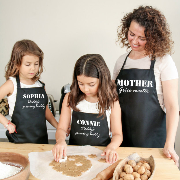 Personalised Multifunctional Waterproof Matching Family Apron | Apron3501
