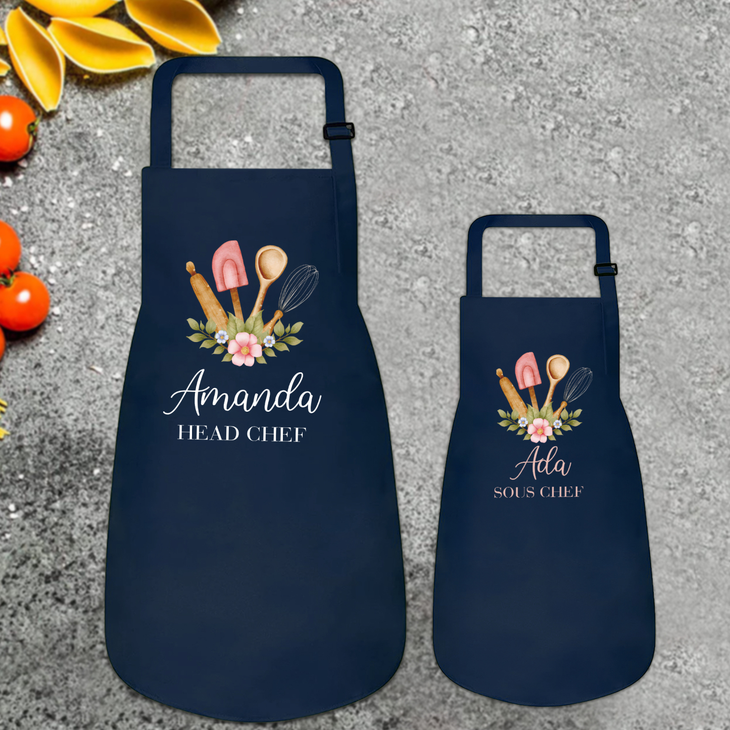 Personalised Multifunctional Waterproof Matching Family Apron | Apron37