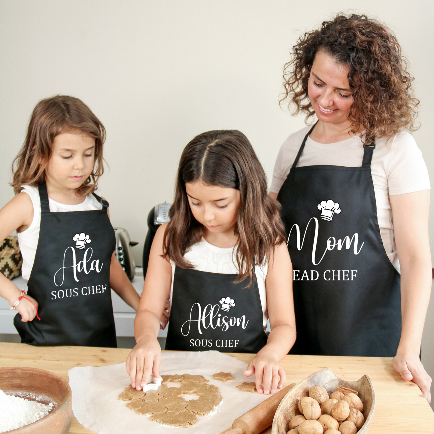 Personalised Multifunctional Waterproof Matching Family Apron | Apron38