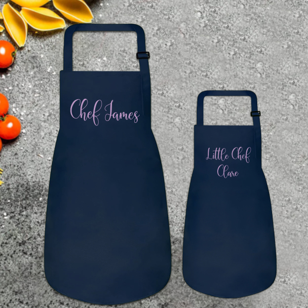 Personalised Multifunctional Waterproof Matching Family Apron | Apron39