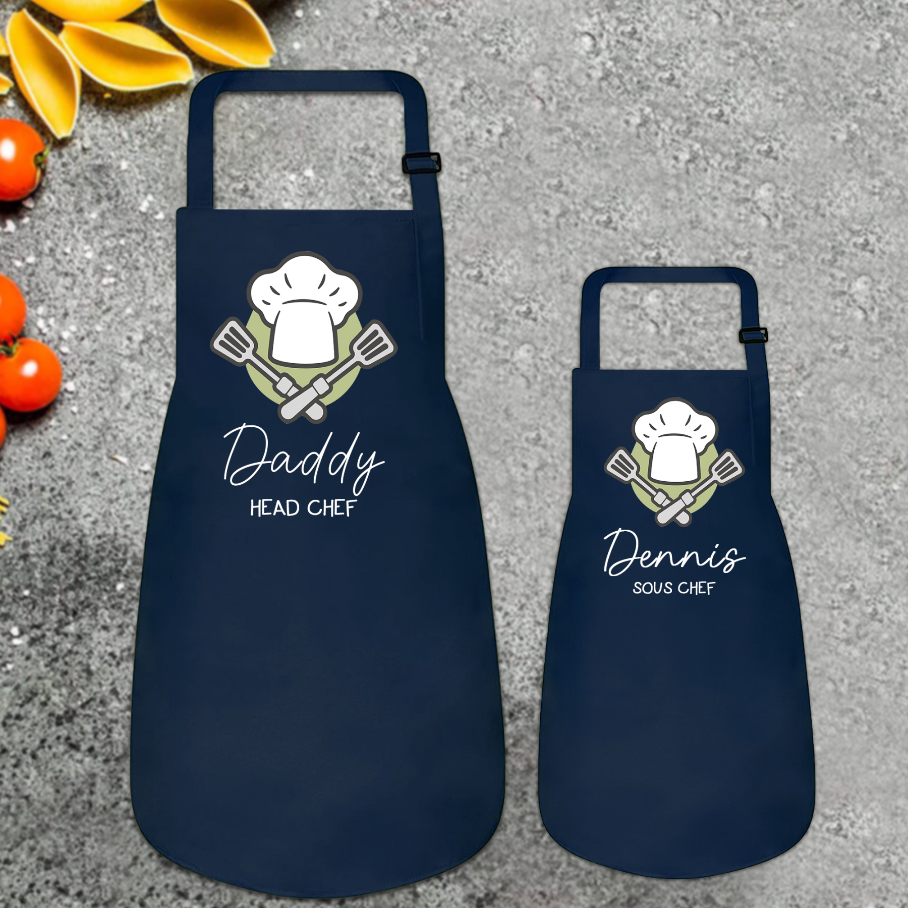 Personalised Multifunctional Waterproof Matching Family Apron | Apron45