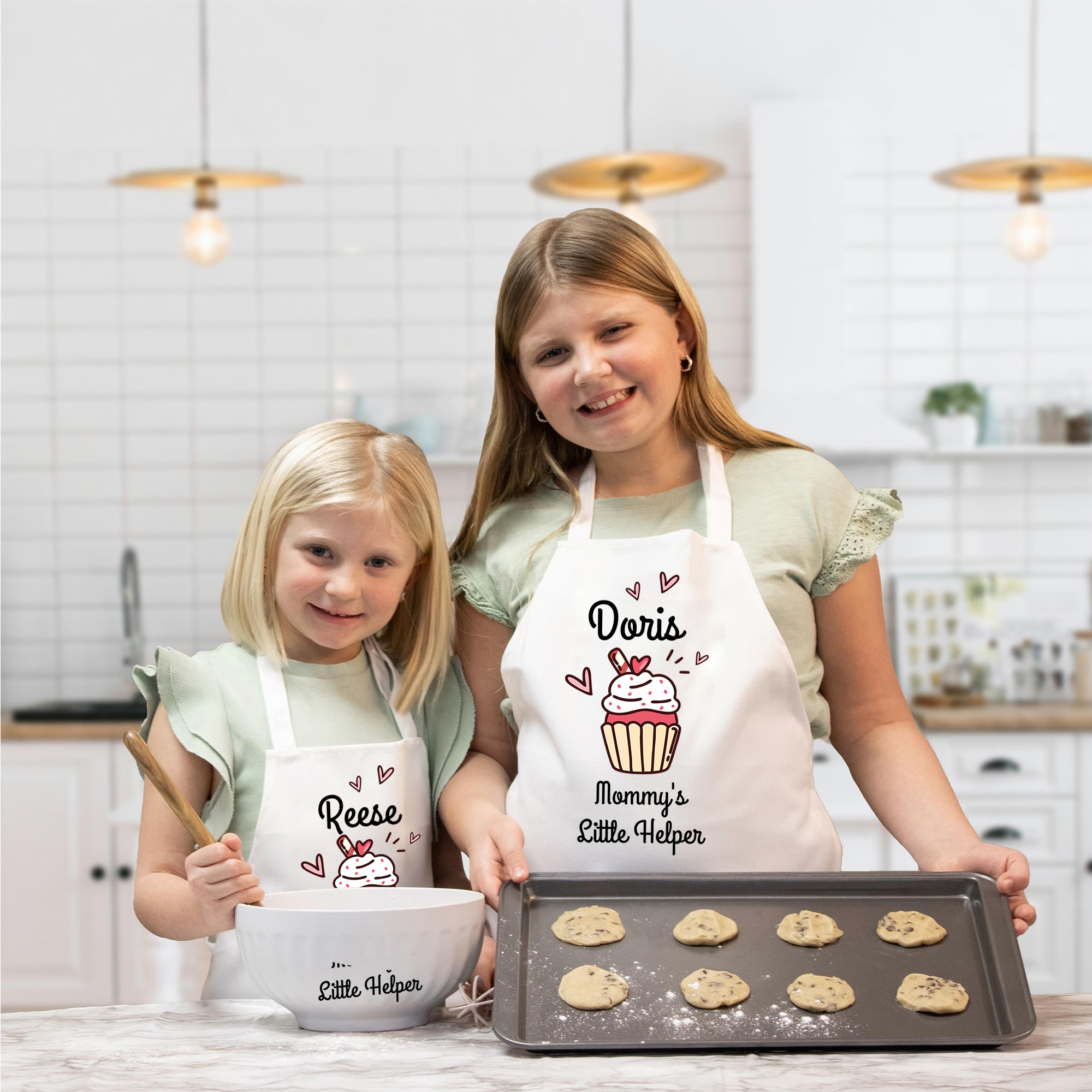 Personalised Multifunctional Waterproof Matching Family Apron | Apron46