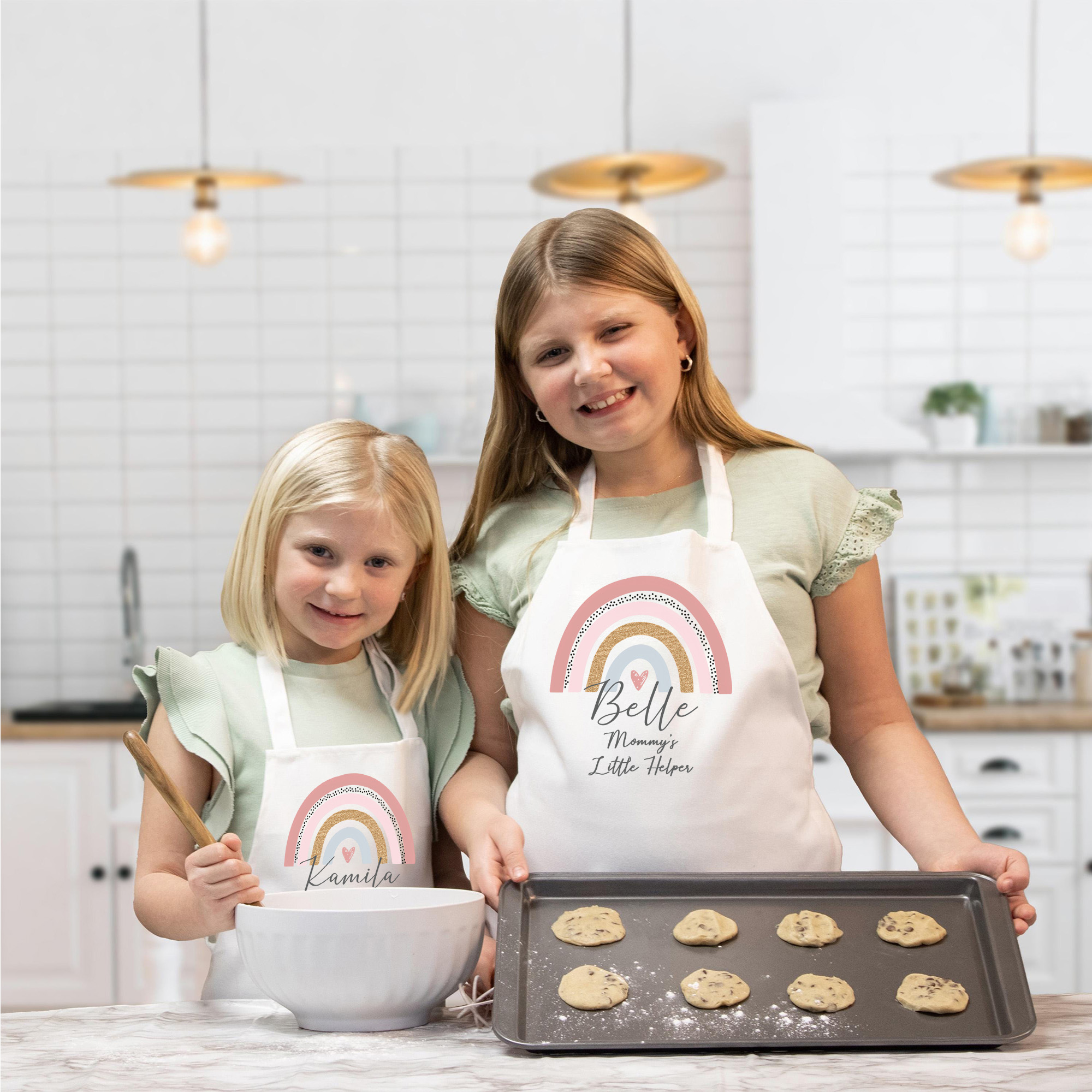 Personalised Multifunctional Waterproof Matching Family Apron | Apron47