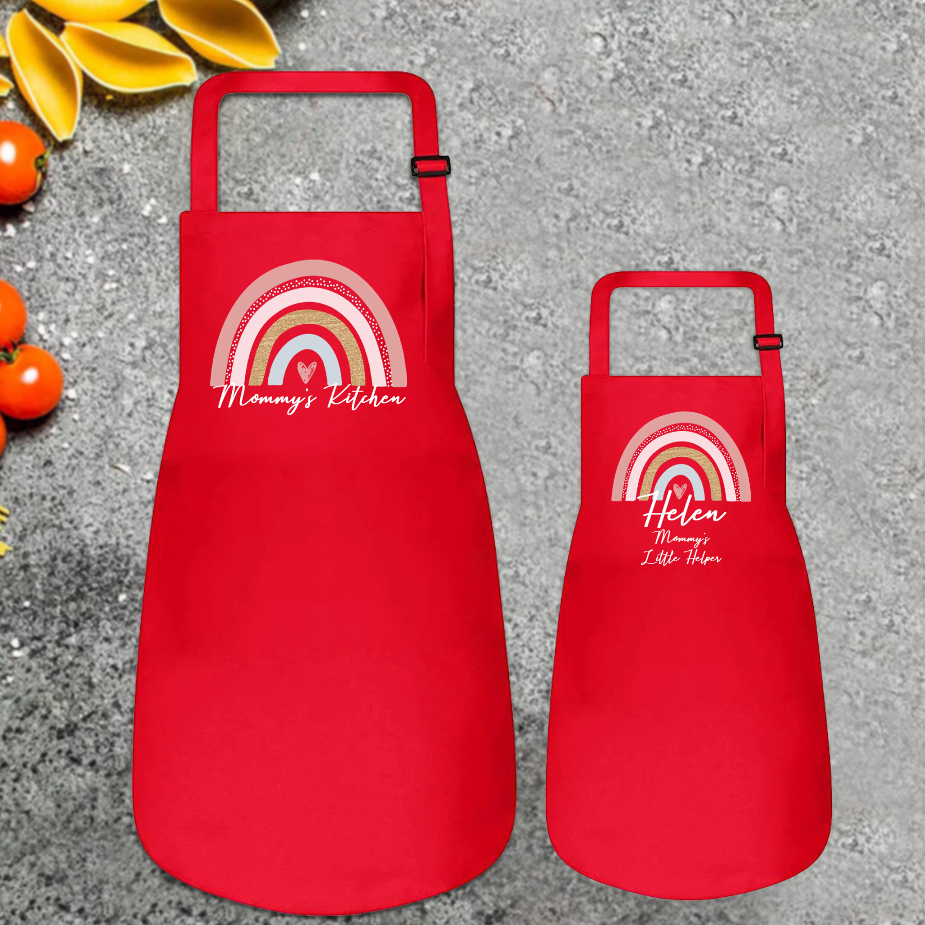 Personalised Multifunctional Waterproof Matching Family Apron | Apron47