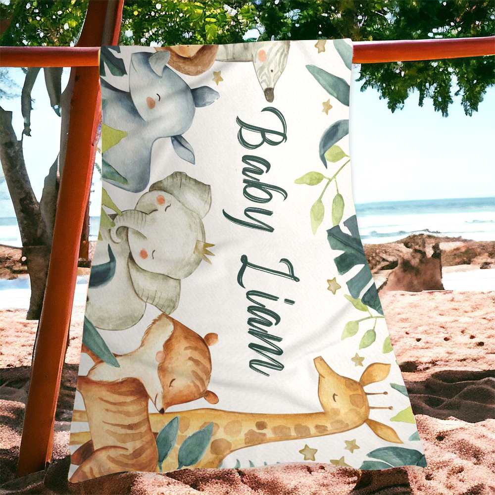 Personalized Lovely Kid Towel for Summer & Beach | CWTowel166