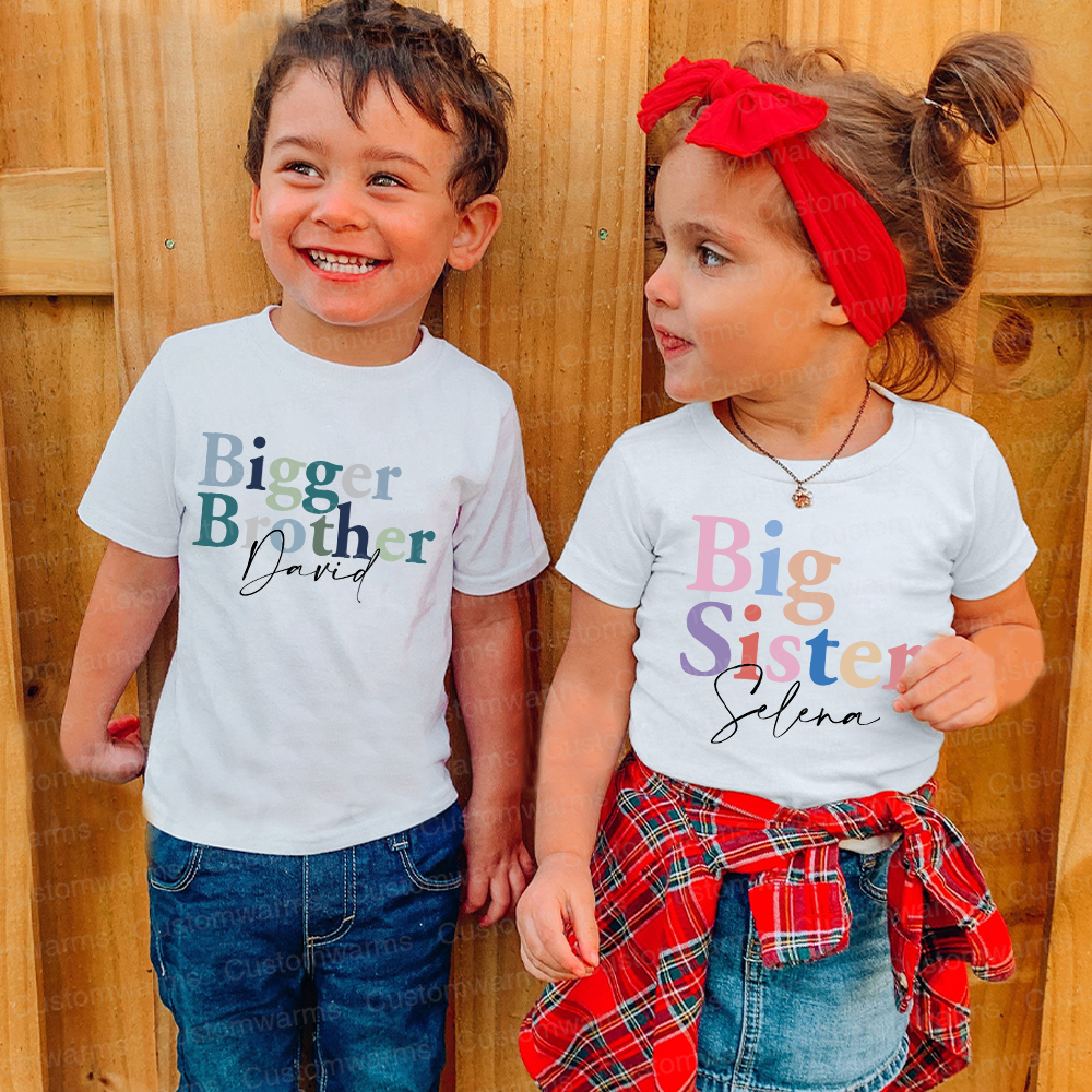 Personalized Matching Sibling Shirts | CWSibling01