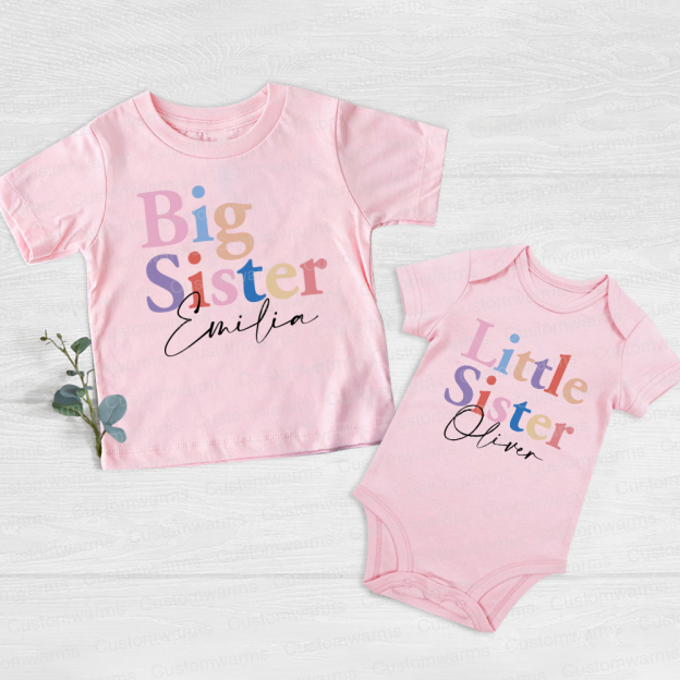 Personalized Matching Sibling Shirts | CWSibling01