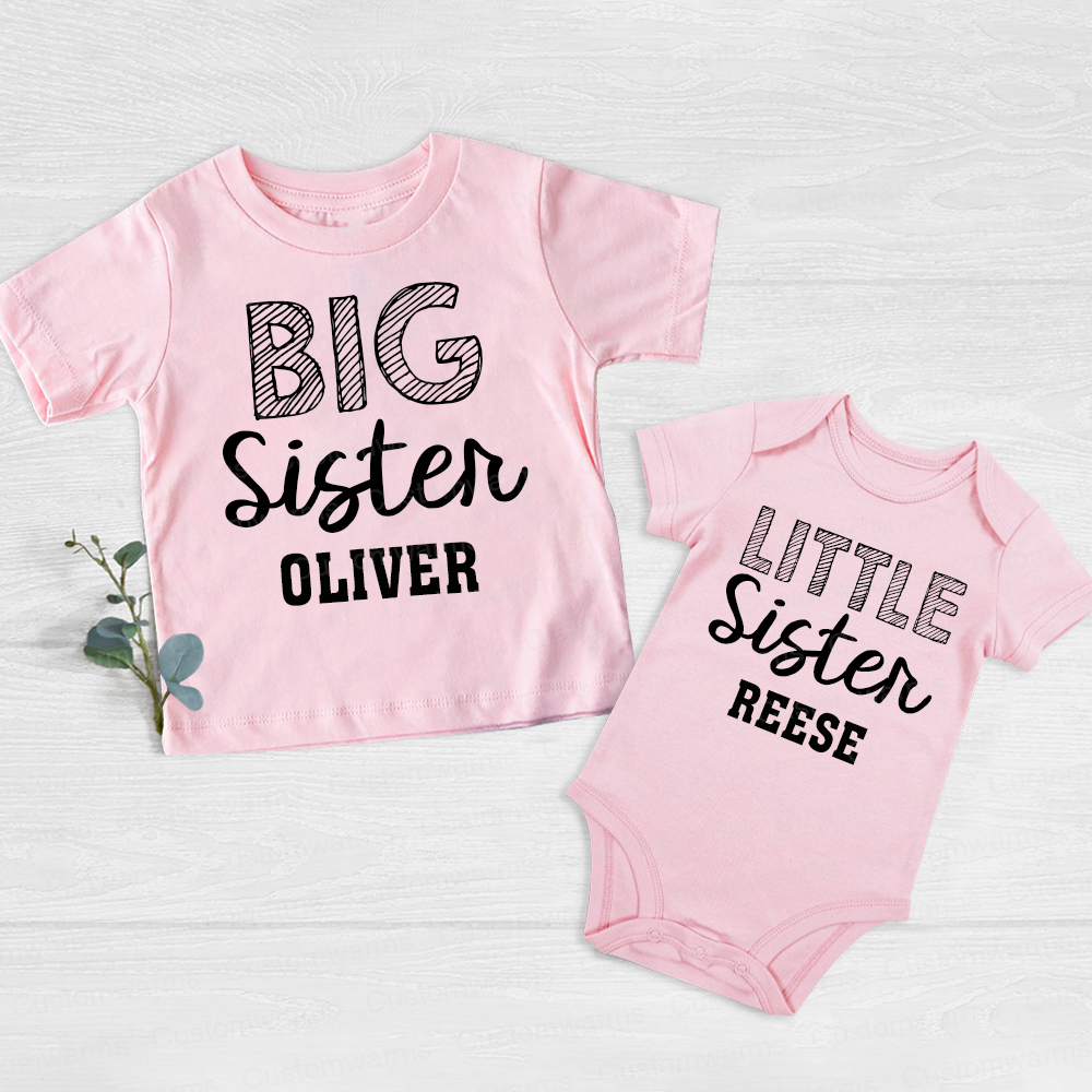 Personalized Matching Sibling Shirts | CWSibling02