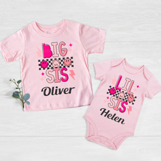 Personalized Matching Sibling Shirts | CWSibling03