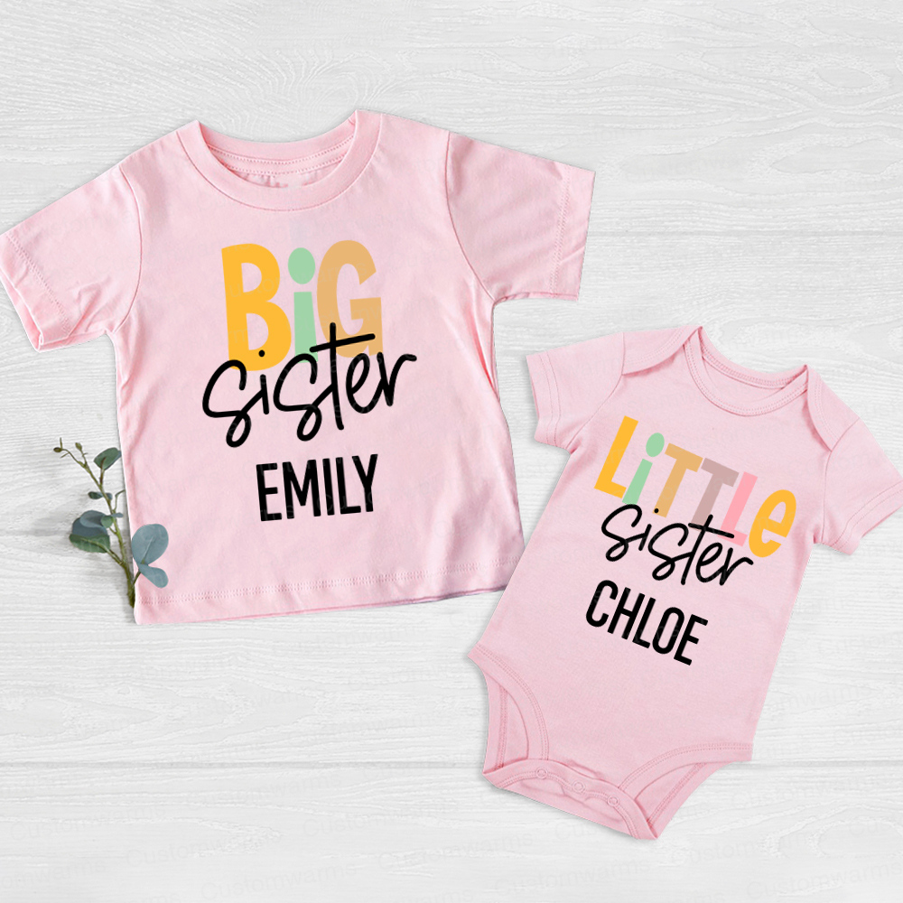 Personalized Matching Sibling Shirts | CWSibling04