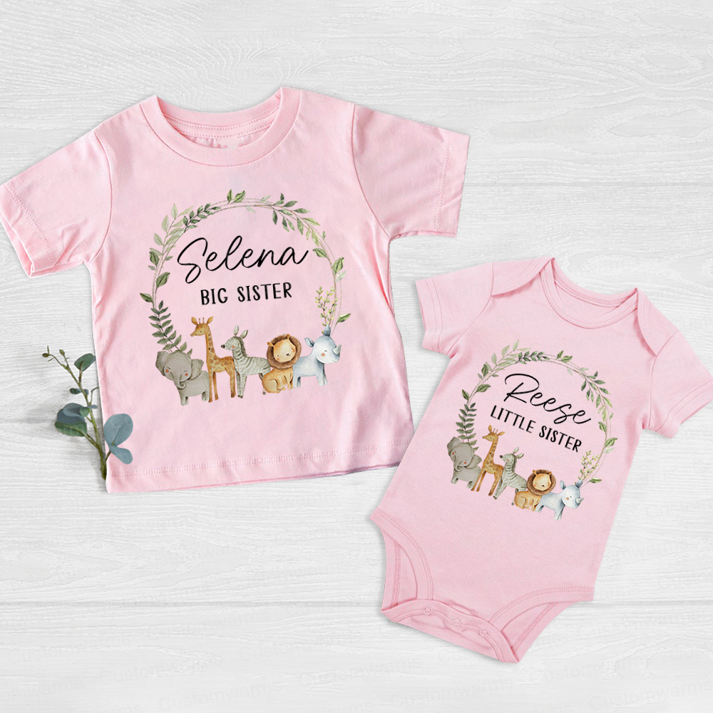 Personalized Matching Sibling Shirts | CWSibling06