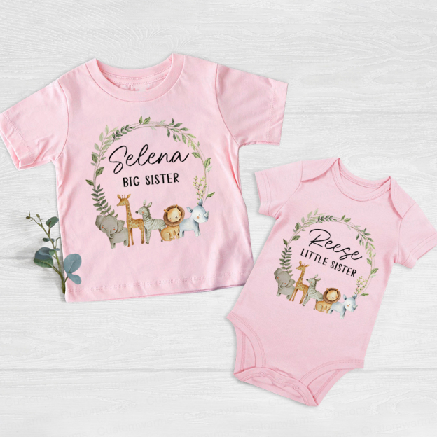 Personalized Matching Sibling Shirts | CWSibling06