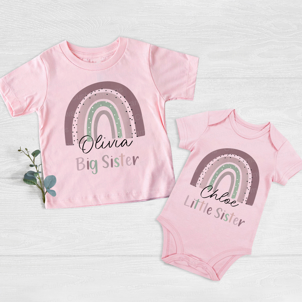 Personalized Matching Sibling Shirts | CWSibling09
