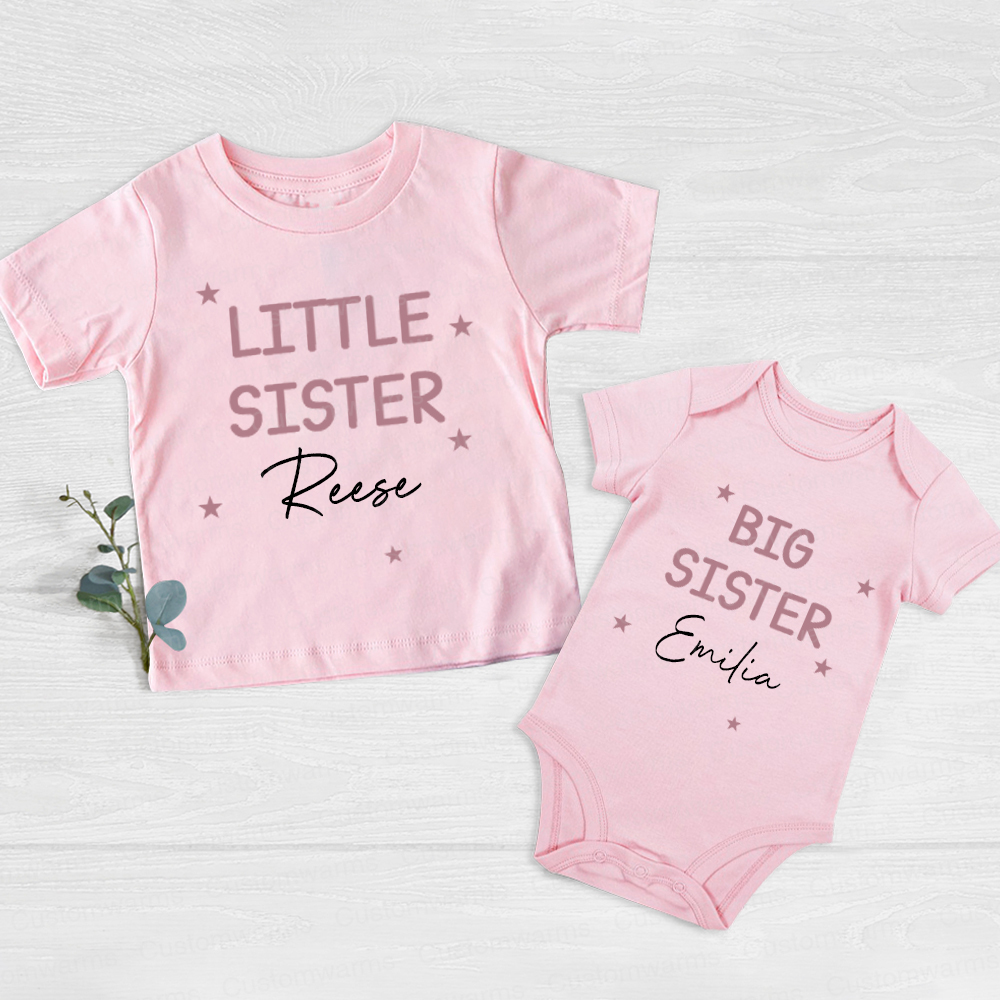Personalized Matching Sibling Shirts | CWSibling10