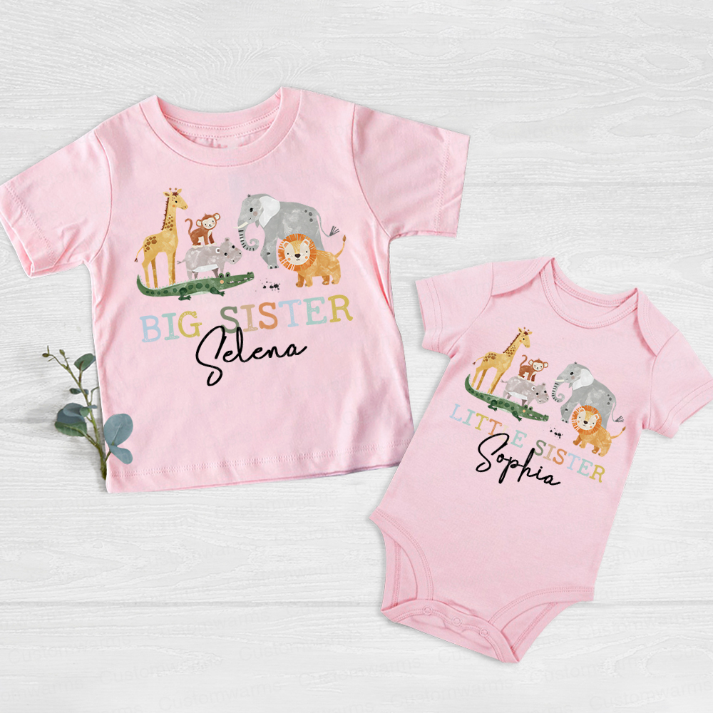 Personalized Matching Sibling Shirts | CWSibling12