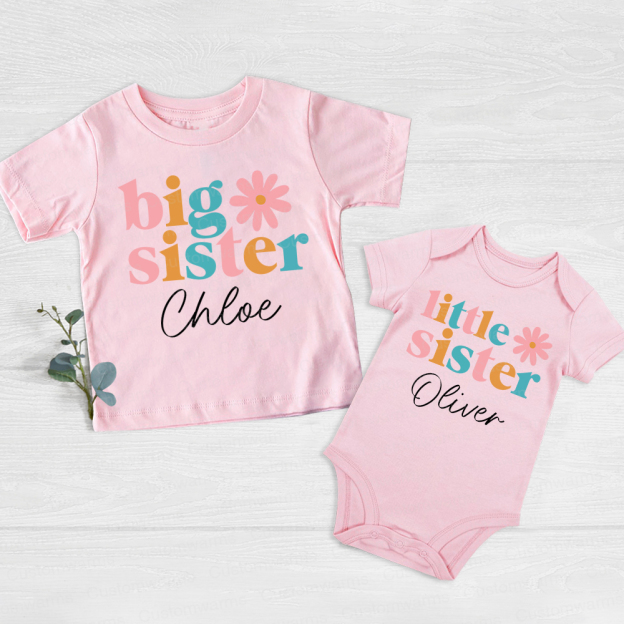 Personalized Matching Sibling Shirts | CWSibling14