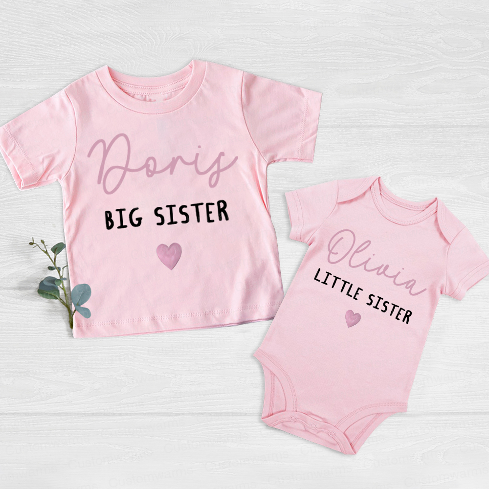 Personalized Matching Sibling Shirts | CWSibling18