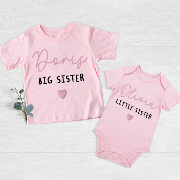 Personalized Matching Sibling Shirts | CWSibling18