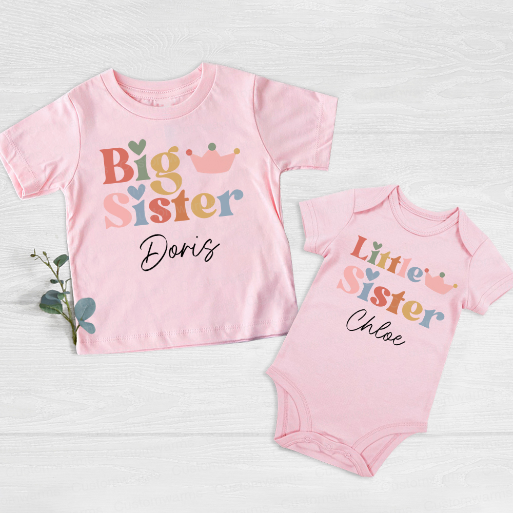Personalized Matching Sibling Shirts | CWSibling20