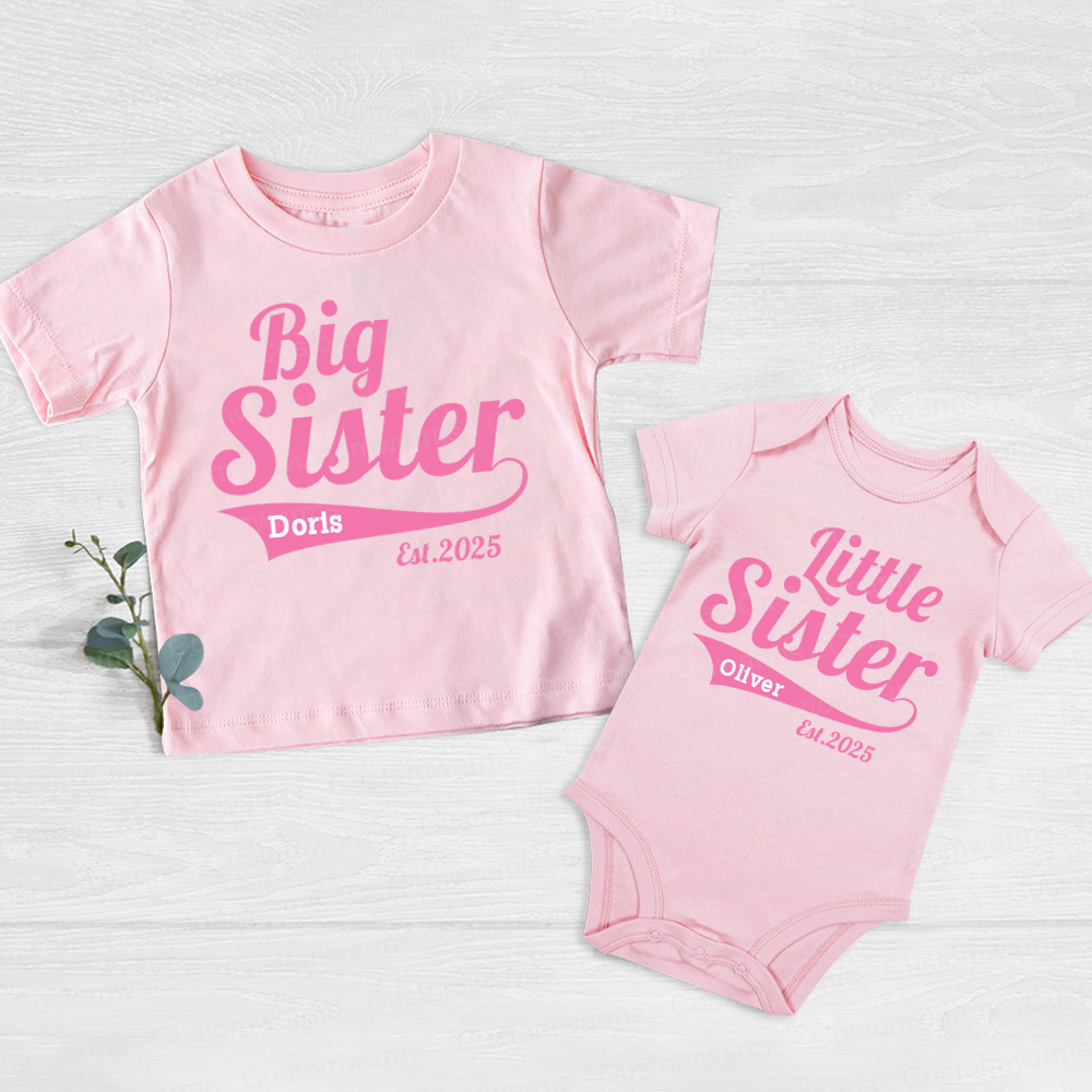Personalized Matching Sibling Shirts | CWSibling23