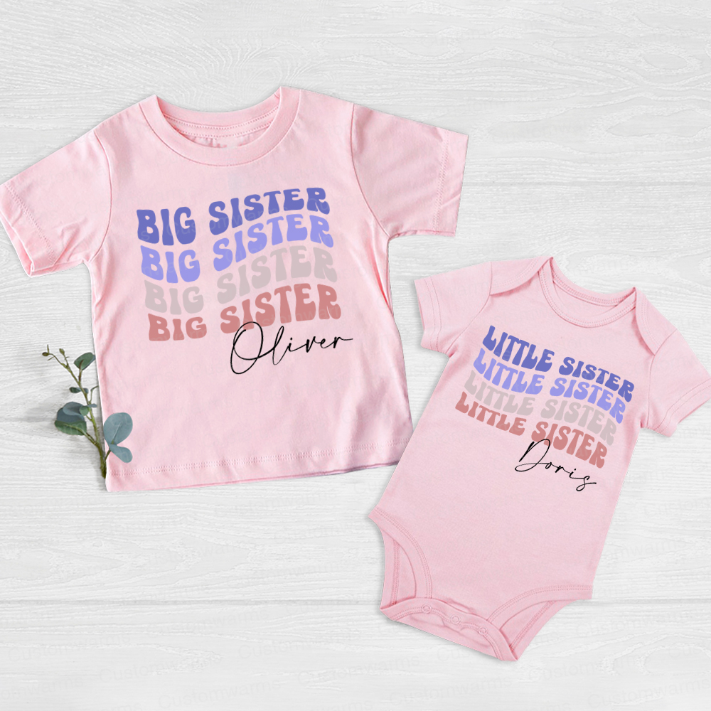 Personalized Matching Sibling Shirts | CWSibling24