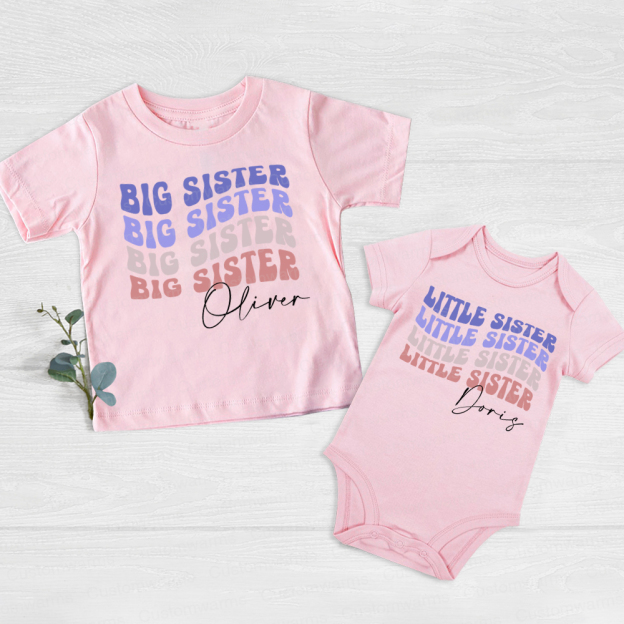 Personalized Matching Sibling Shirts | CWSibling24