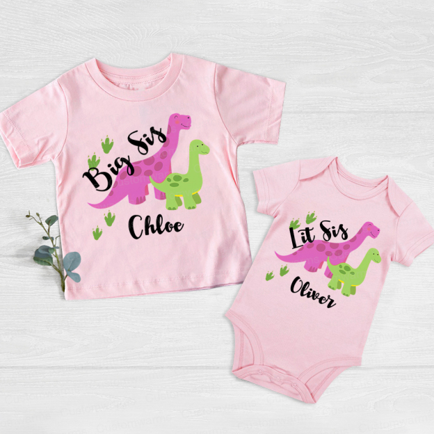 Personalized Matching Sibling Shirts | CWSibling30