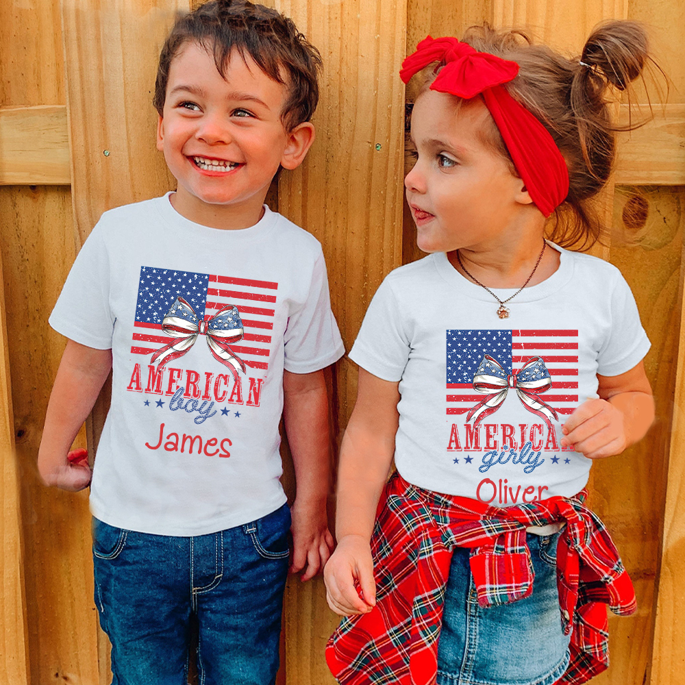Personalized 4th of July Independence Day Shirts | CWBaby236