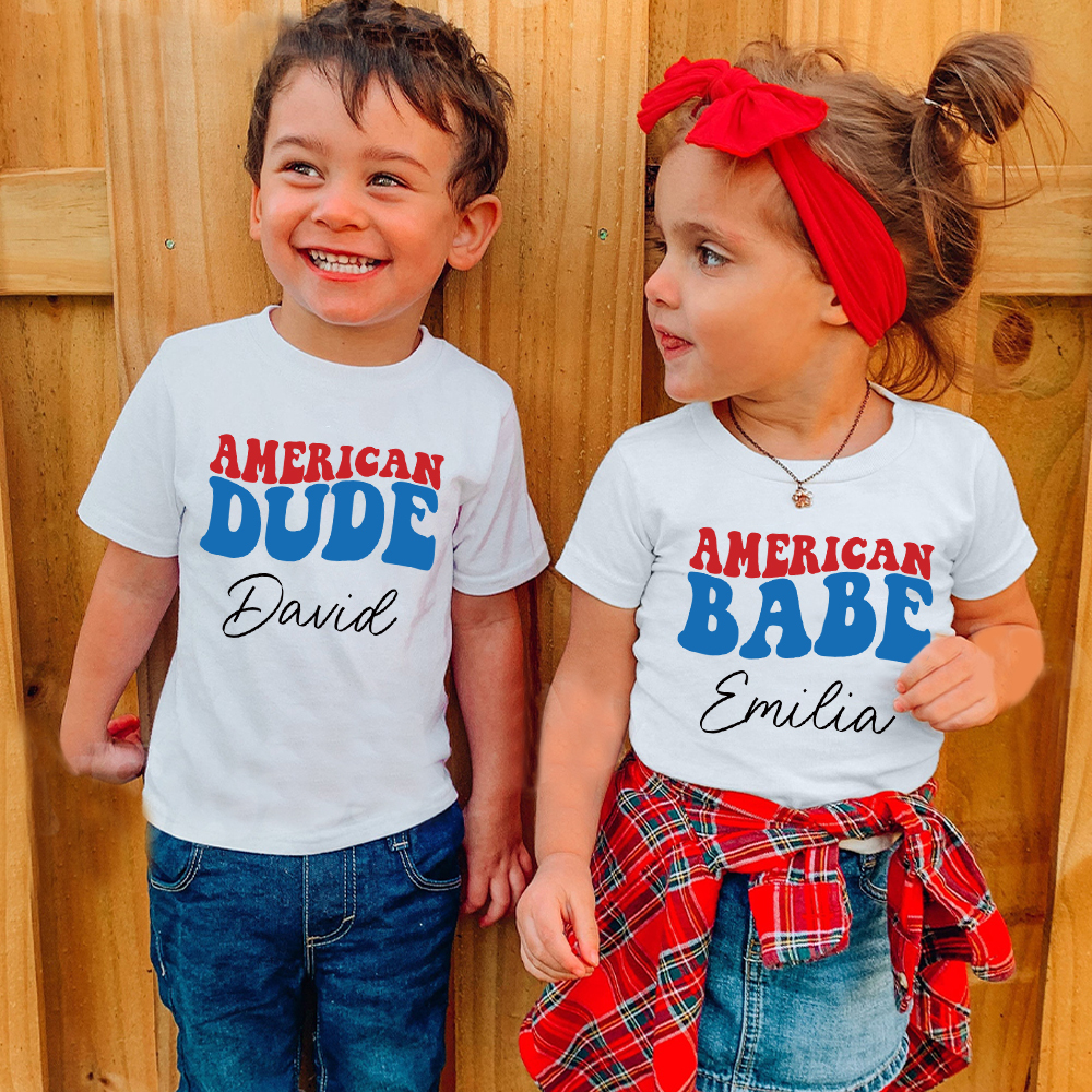 Personalized 4th of July Independence Day Shirts | CWBaby237