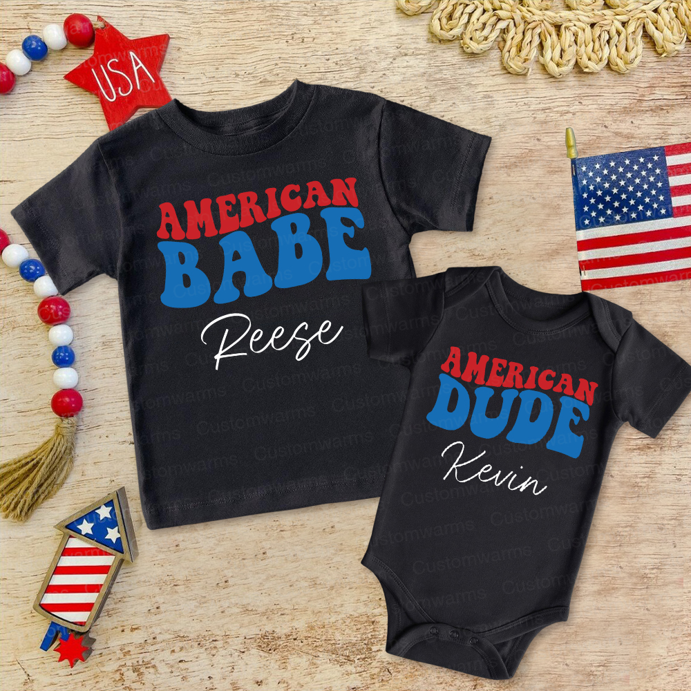 Personalized 4th of July Independence Day Shirts | CWBaby237