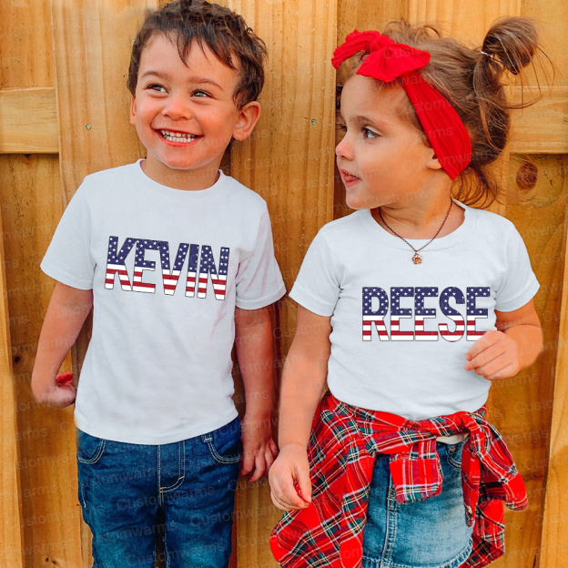 Personalized 4th of July Independence Day Shirts | CWBaby245