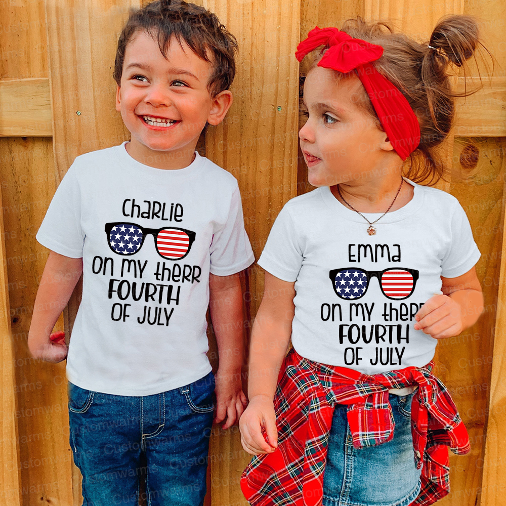 Personalized 4th of July Independence Day Shirts | CWBaby244