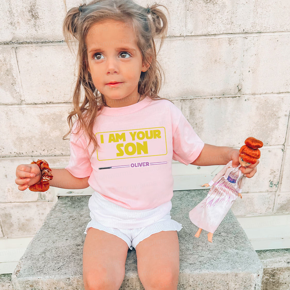 Personalized First Father's Day Daddy and Me Outfit | CWFamily107