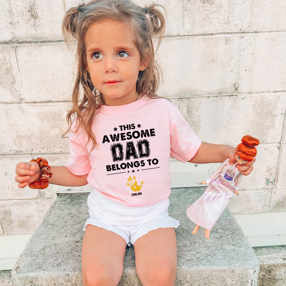 Personalized First Father's Day Daddy and Me Outfit | CWFamily111