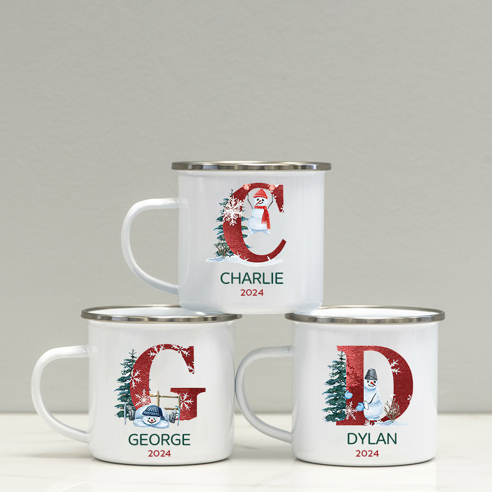 Personalized 12oz Christmas Mugs for Kids  | KidMug49