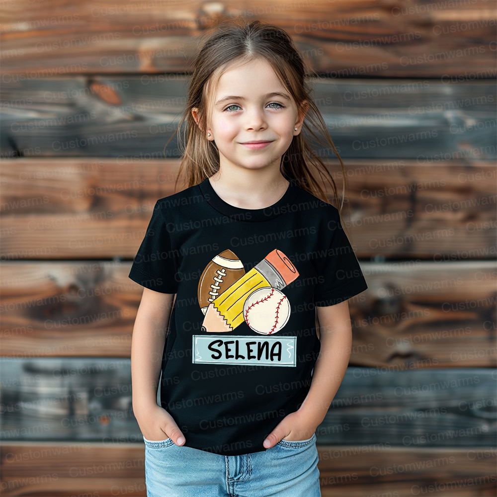 Personalized First Day Of Back To School Shirt | CWSchool08
