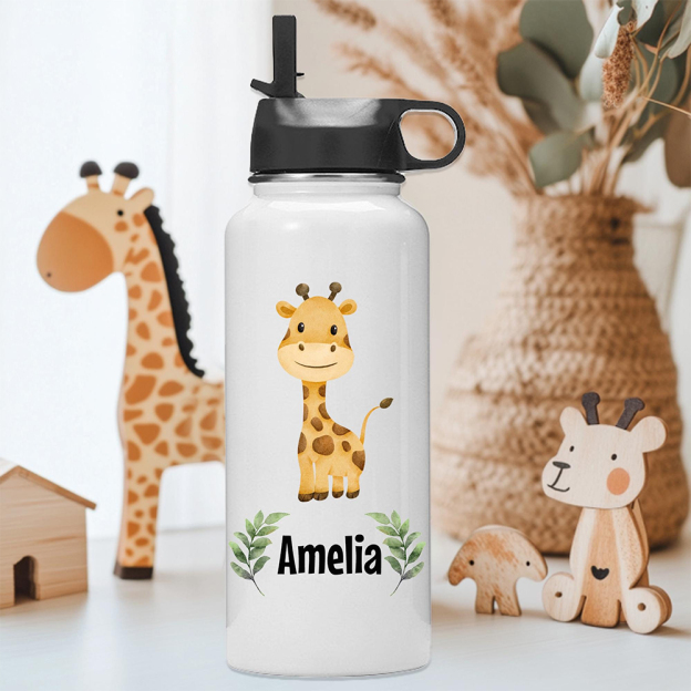 Personalized BPA Free 12oz/18oz Stainless Steel Water Bottle | YouBottle91