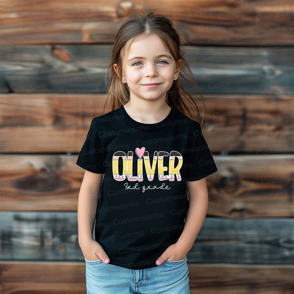 Personalized First Day Of Back To School Shirt | CWSchool09