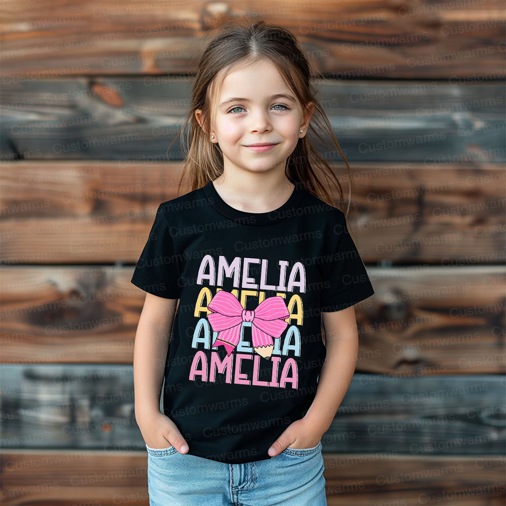 Personalized First Day Of Back To School Shirt | CWSchool11