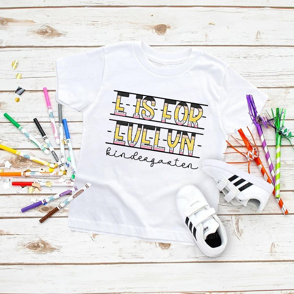 Personalized First Day Of Back To School Shirt | CWSchool12